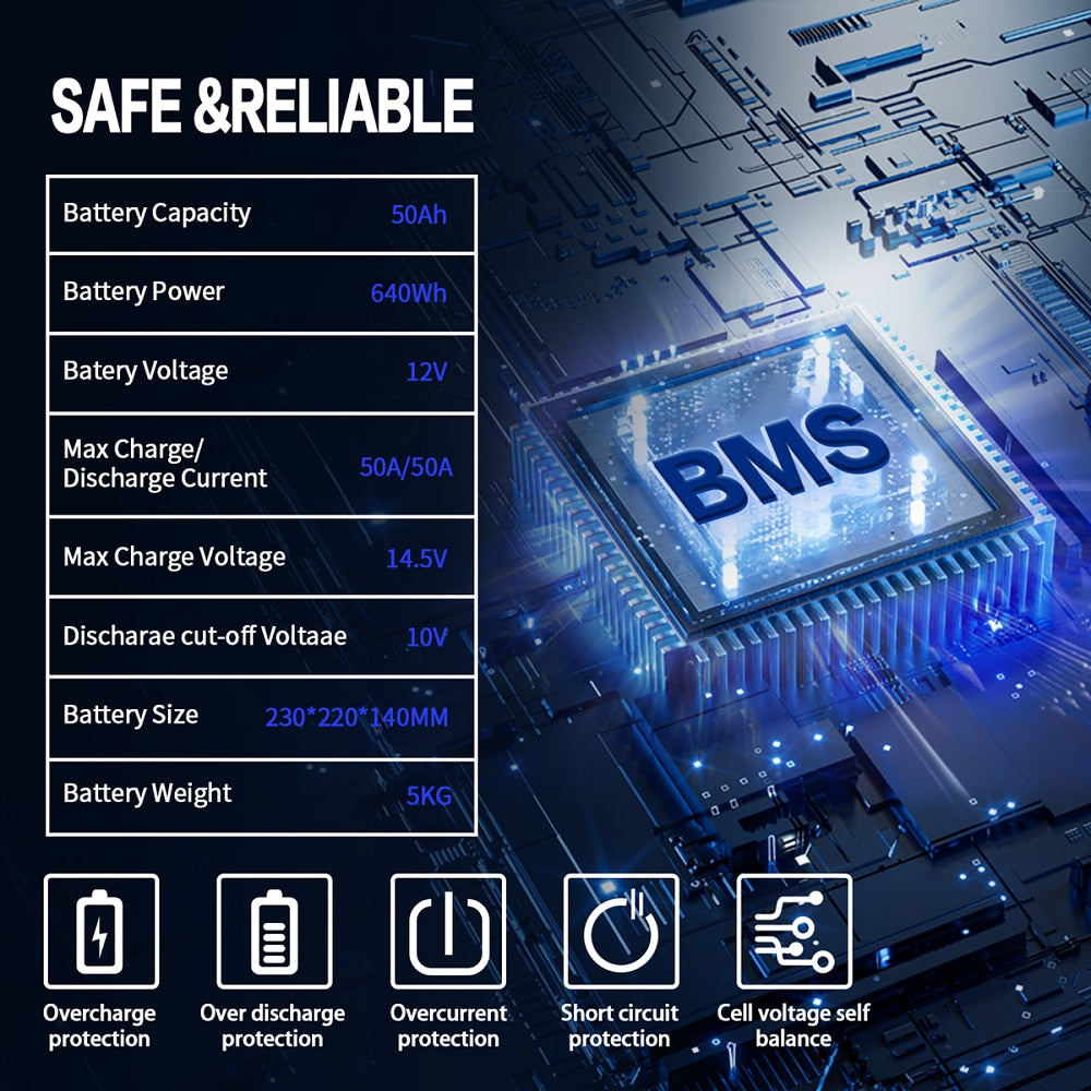 lifepo4 Deep Cycle Battery Pack