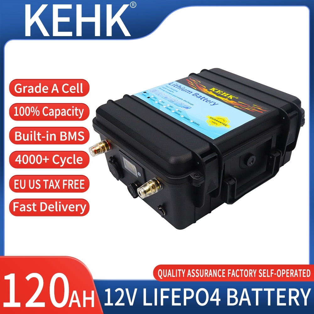 Lithium Iron Phosphate Rechargeable Battery Bulit-in BMS